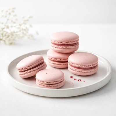 Image of French Pink Macaroons