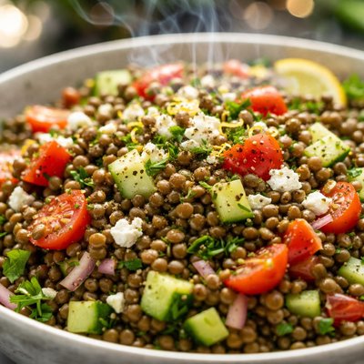 Image of French Puy Lentil Salad
