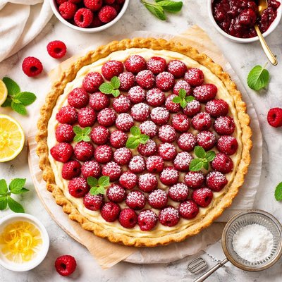 Image of French Raspberry Tart