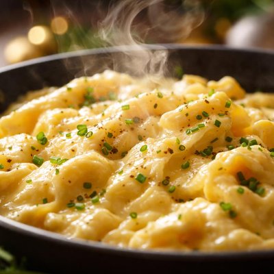 Image of French Scrambled Eggs Adapted from Julia Child