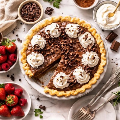 Image of French Silk Chocolate Pie
