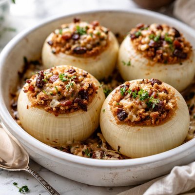 Image of French Stuffed Onions