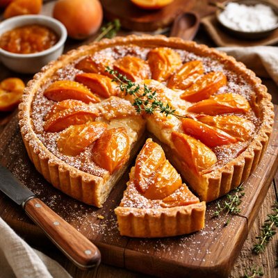 Image of French Style Apricot Tart