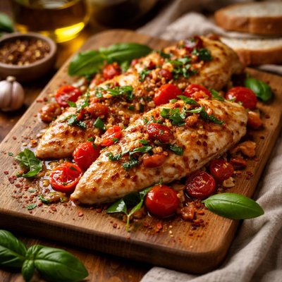 Image of French Style Basil Chicken