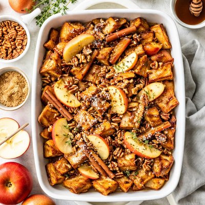 Image of French Toast Apple Maple Brunch Strata