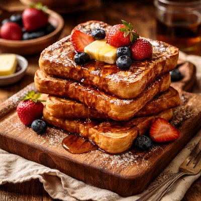 Image of French Toast Breakfast Another Variation
