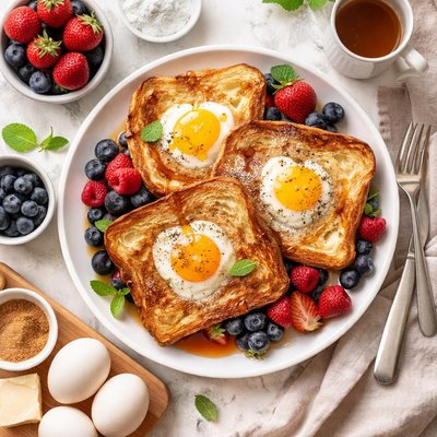 Image of French Toast Eggs