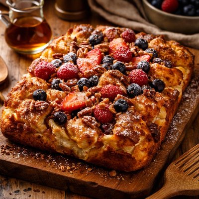 Image of French Toast Strata Sherry and Jim Rougeux