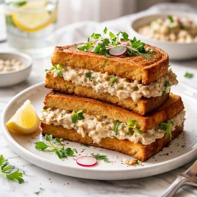 Image of French Toast Tuna Sandwiches