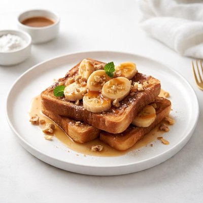 Image of French Toast with Bananas