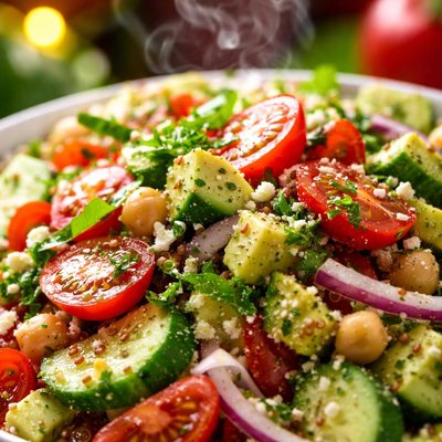 Image of Fresh and Zesty Summer Salad