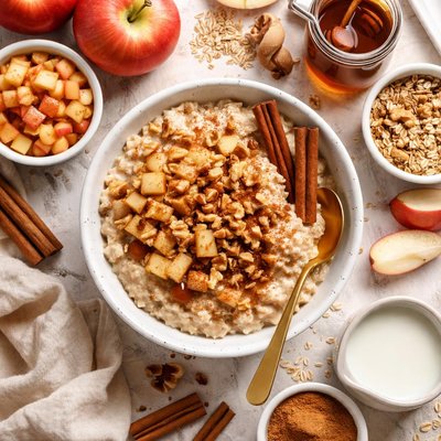 Image of Fresh Apple Cinnamon Oatmeal