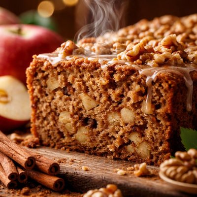 Image of Fresh Apple Nut Cake
