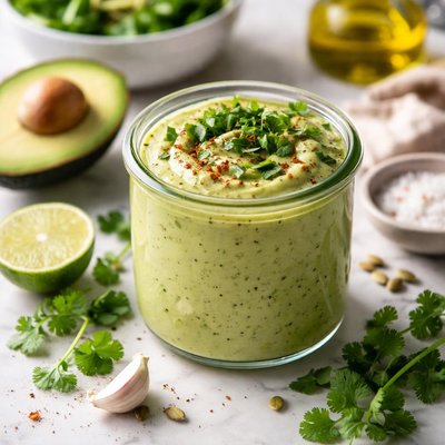 Image of Fresh Avocado Dressing for Modern Tastes