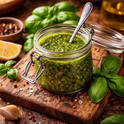 Image of Fresh Basil Vinaigrette