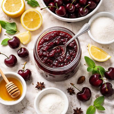 Image of Fresh Bing Cherry Jam