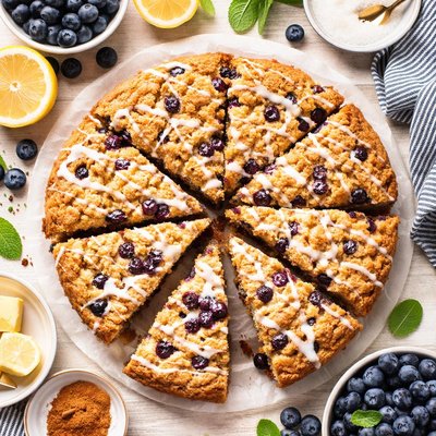 Image of Fresh Blueberry Coffee Cake