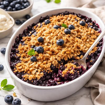 Image of Fresh Blueberry Crisp