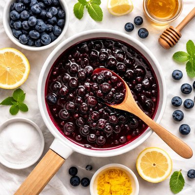 Image of Fresh Blueberry Sauce