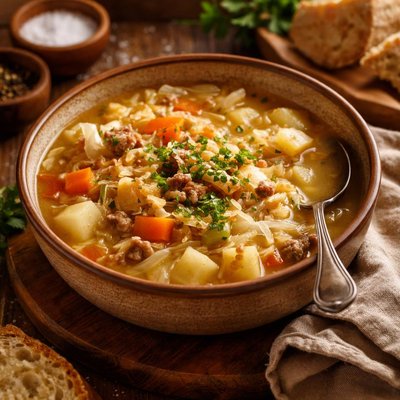 Image of Fresh Cabbage Soup