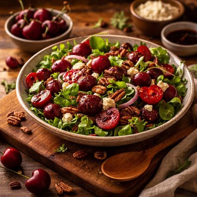 Image of Fresh Cherry Salad