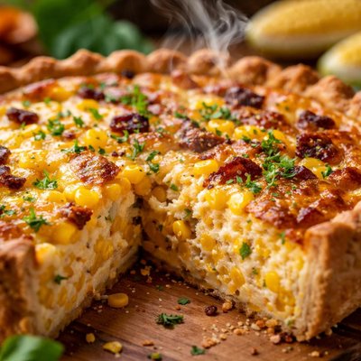 Image of Fresh Corn Quiche
