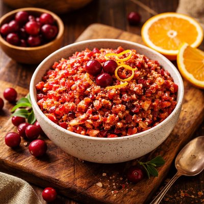 Image of Fresh Cranberry Citrus Relish