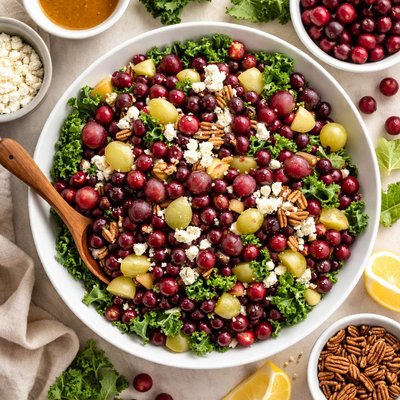Image of Fresh Cranberry Grape Salad