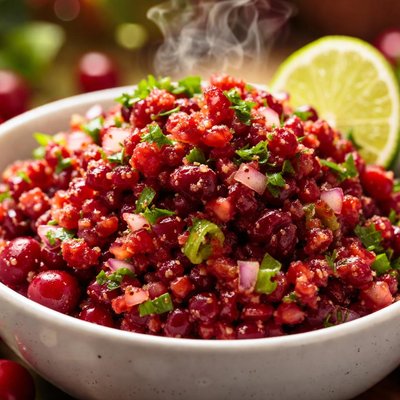 Image of Fresh Cranberry Salsa