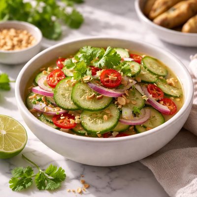 Image of Fresh Cucumber Condiment Tang Kwah Ah Jad