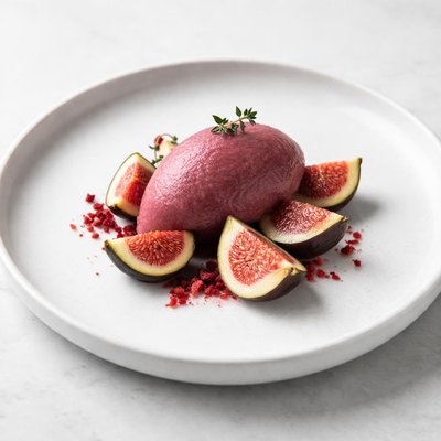 Image of Fresh Fig and Port Sorbet