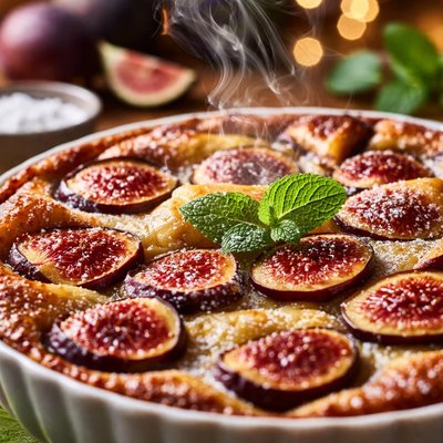 Image of Fresh Fig Clafouti