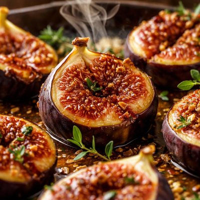 Image of Fresh Figs Baked