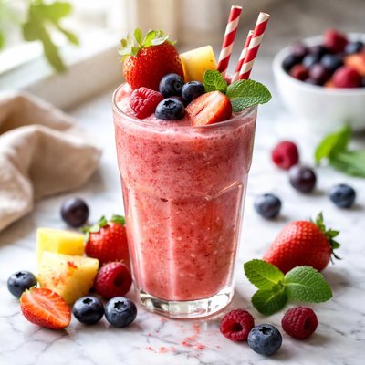 Image of Fresh Fruit Frappe