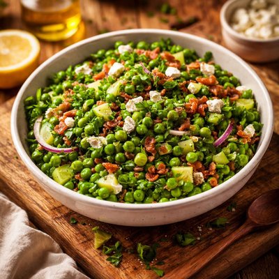Image of Fresh Garden Pea Salad