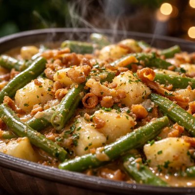 Image of Fresh Green Bean Potato Casserole