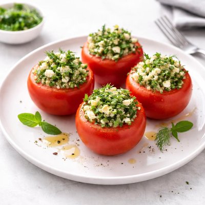 Image of Fresh Herb Stuffed Tomatoes