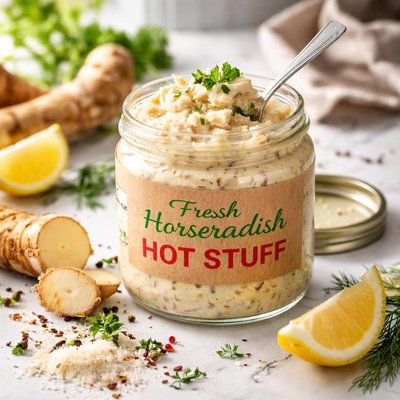 Image of Fresh Horseradish Hot Stuff