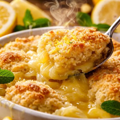Image of Fresh Lemon Cobbler