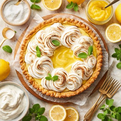 Image of Fresh Lemon Meringue Pie