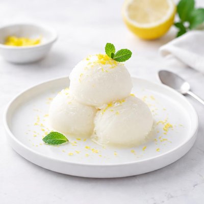 Image of Fresh Lemon Sorbet