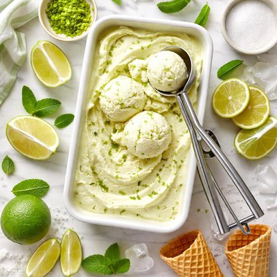 Image of Fresh Lime Ice Cream