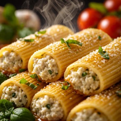 Image of Fresh Manicotti Shells
