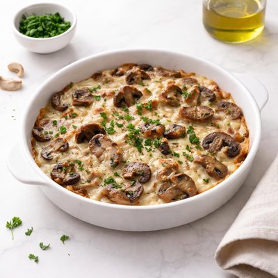 Image of Fresh Mushroom Casserole