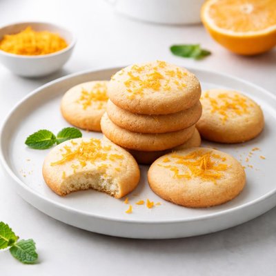 Image of Fresh Orange Butter Cookies