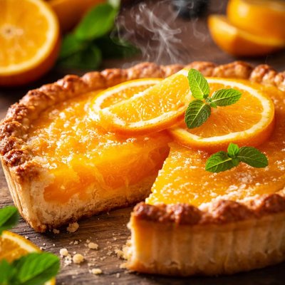 Image of Fresh Orange Pie