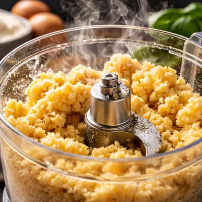 Image of Fresh Pasta Dough Food Processor