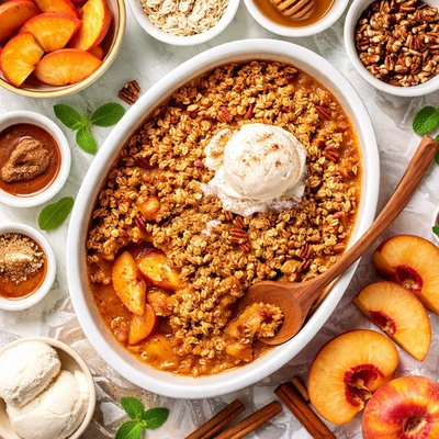 Image of Fresh Peach Crisp