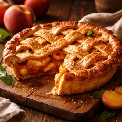 Image of Fresh Peach Pie