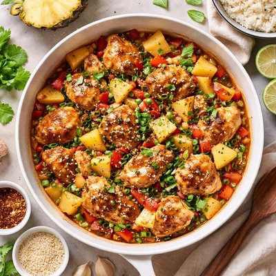 Image of Fresh Pineapple Chicken